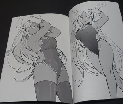 SHOW-TIME 2300 My Hero Academia Mirko Fan Made Comic & Art Book Set 