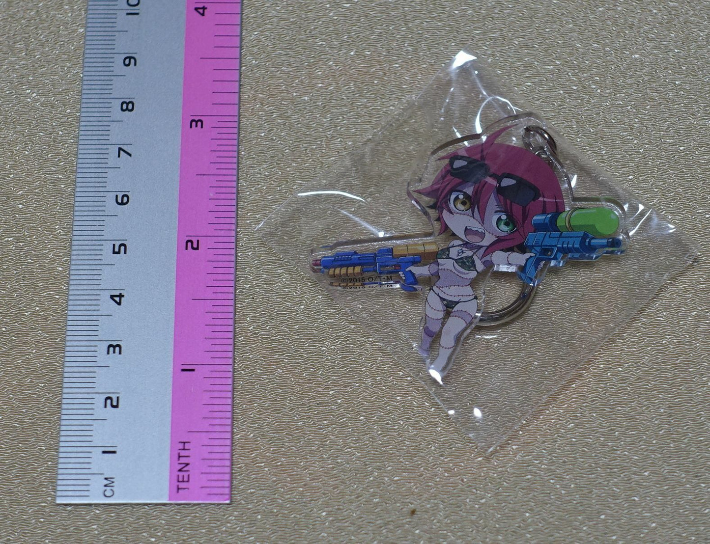 Monster Musume no Iru Nichijou Acrylic Key Chain Zombina 