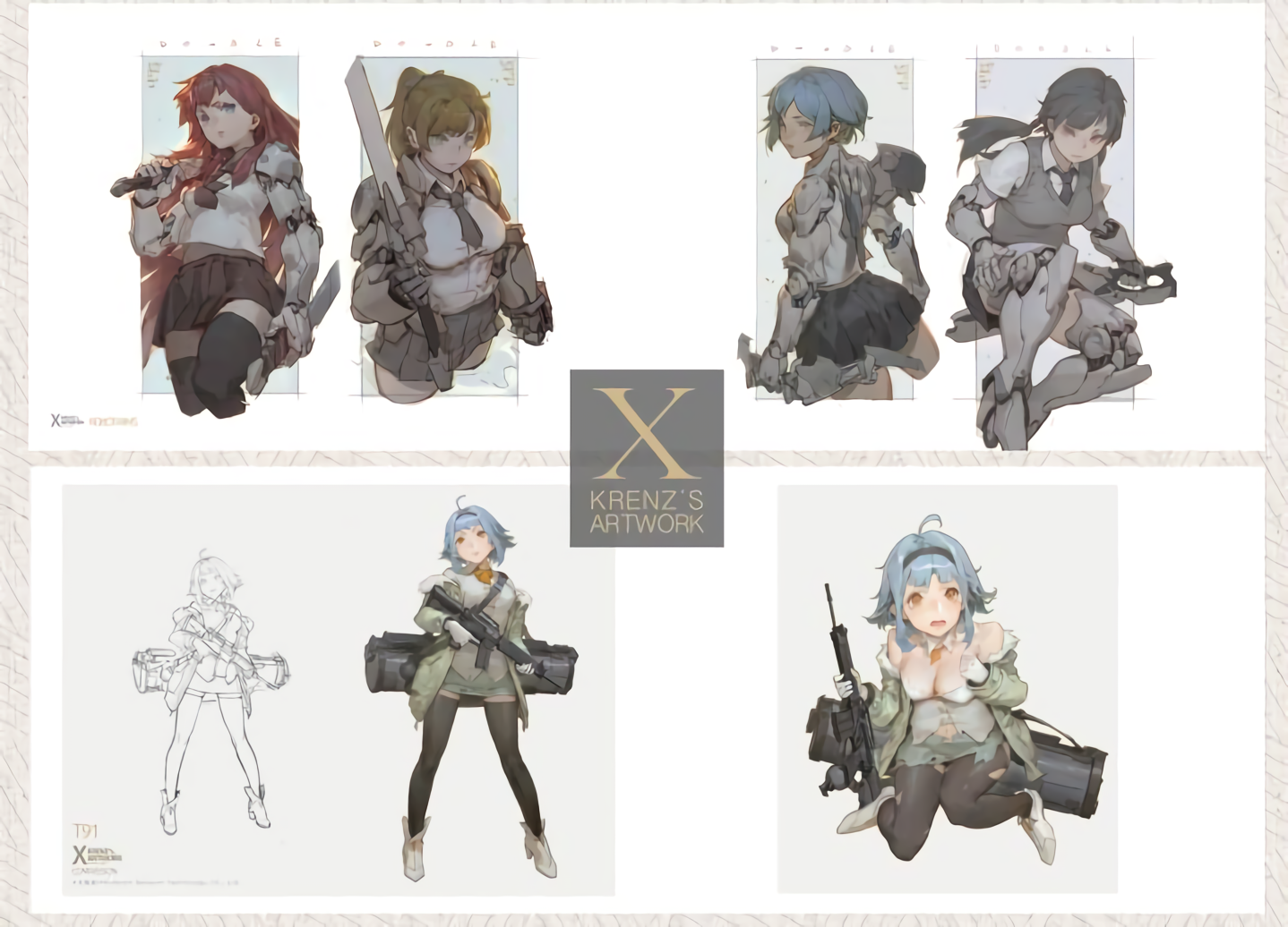 KRENZ COLOR ART BOOK KRENZ'S ARTWORK 10 116page 