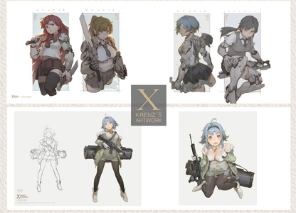 KRENZ COLOR ART BOOK KRENZ'S ARTWORK 10 116page 