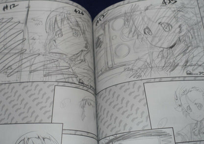 GIRLS und PANZER Art Director's Key Frame Revision Art Work Book Vol.1 & 2 Set 