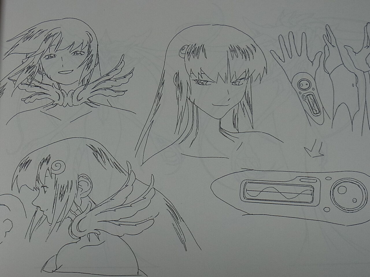 Animation Scryed Alteration Setting Art Book vol.2 RARE 