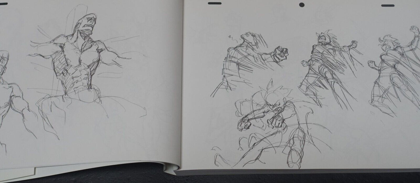 THE ART OF YOH YOSHINARI ROUGH SKETCHES ART BOOK 312page C90 