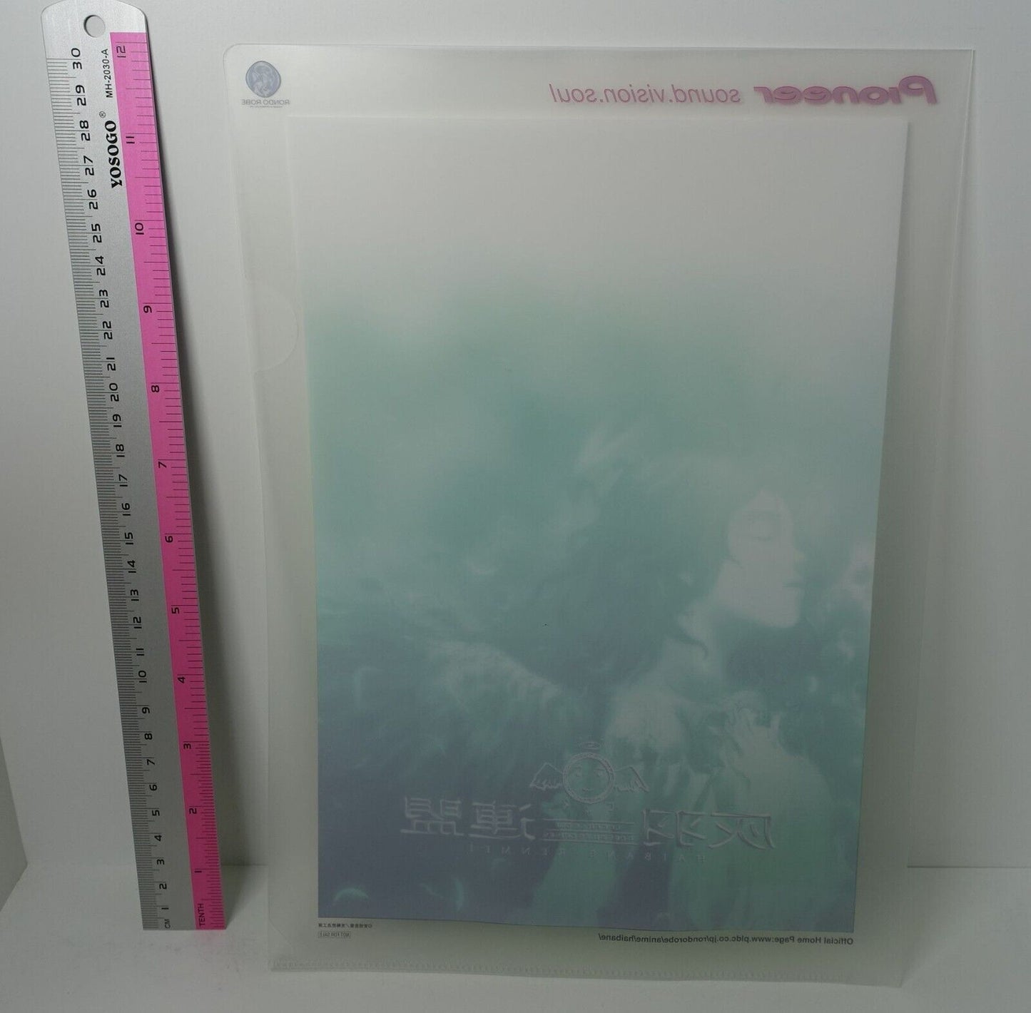 Haibane Renmei lain NieA_7 PVC Art Sheet Clear File & Post Card , Seal Sticker 