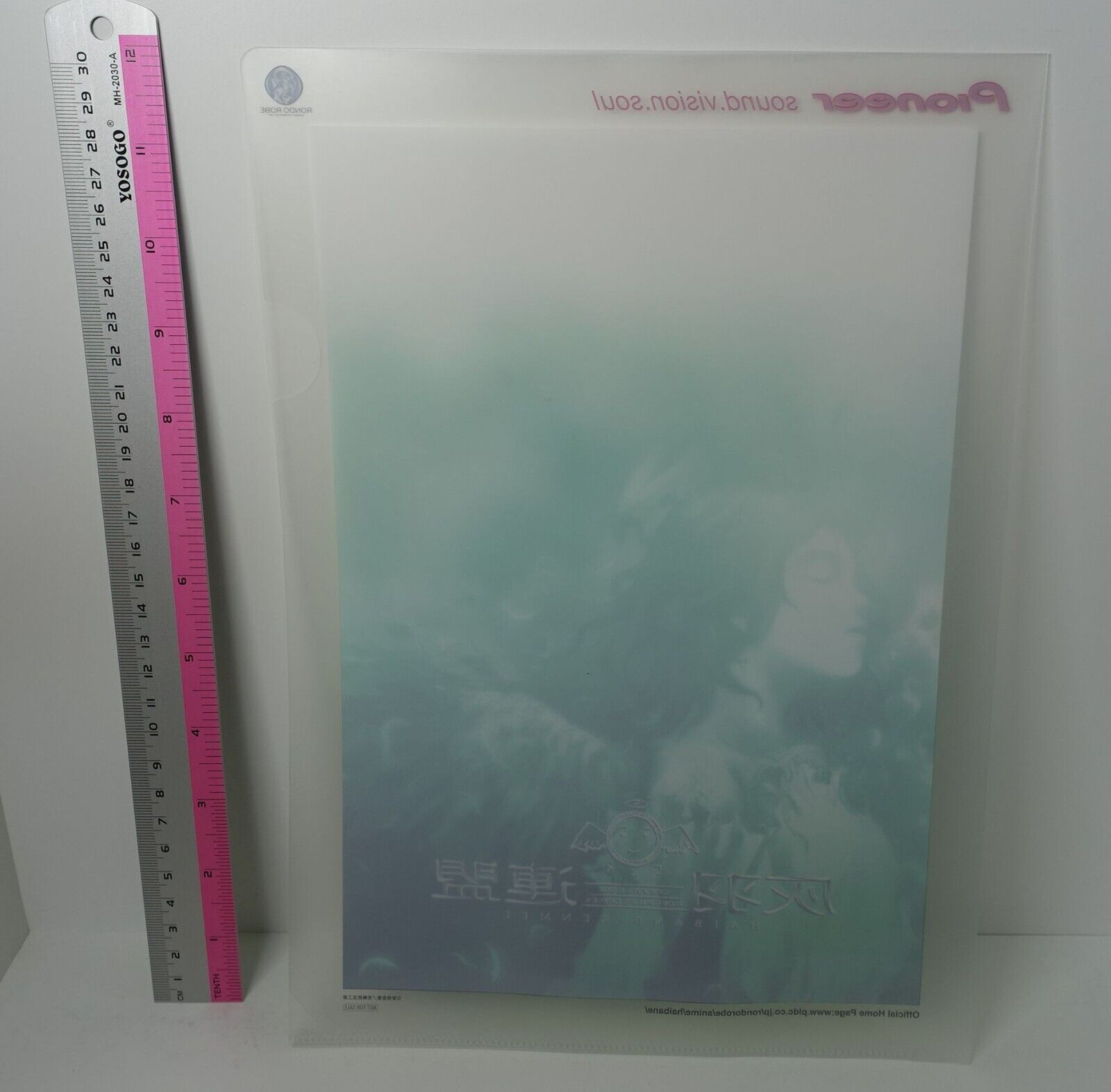 Haibane Renmei lain NieA_7 PVC Art Sheet Clear File & Post Card , Seal Sticker 