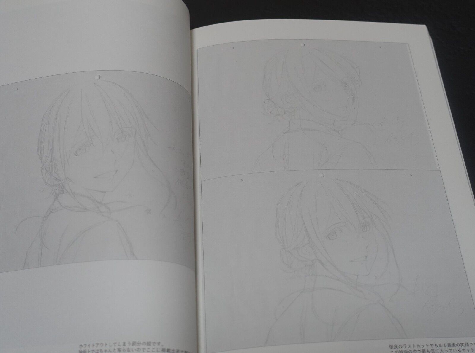 Yuichi Oka Animation I Want to Eat Your Pancreas Key Frame Revision Work Book 