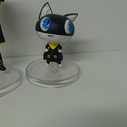Persona5 2.5 Head High Figure Protagonist & Morgana Persona 5 no box 