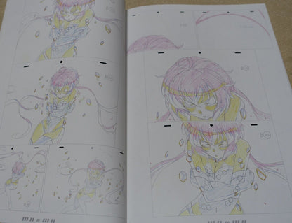 SENKI ZESSHOU SYMPHOGEAR XV KEY ANIMATION ART WORK BOOK SET 