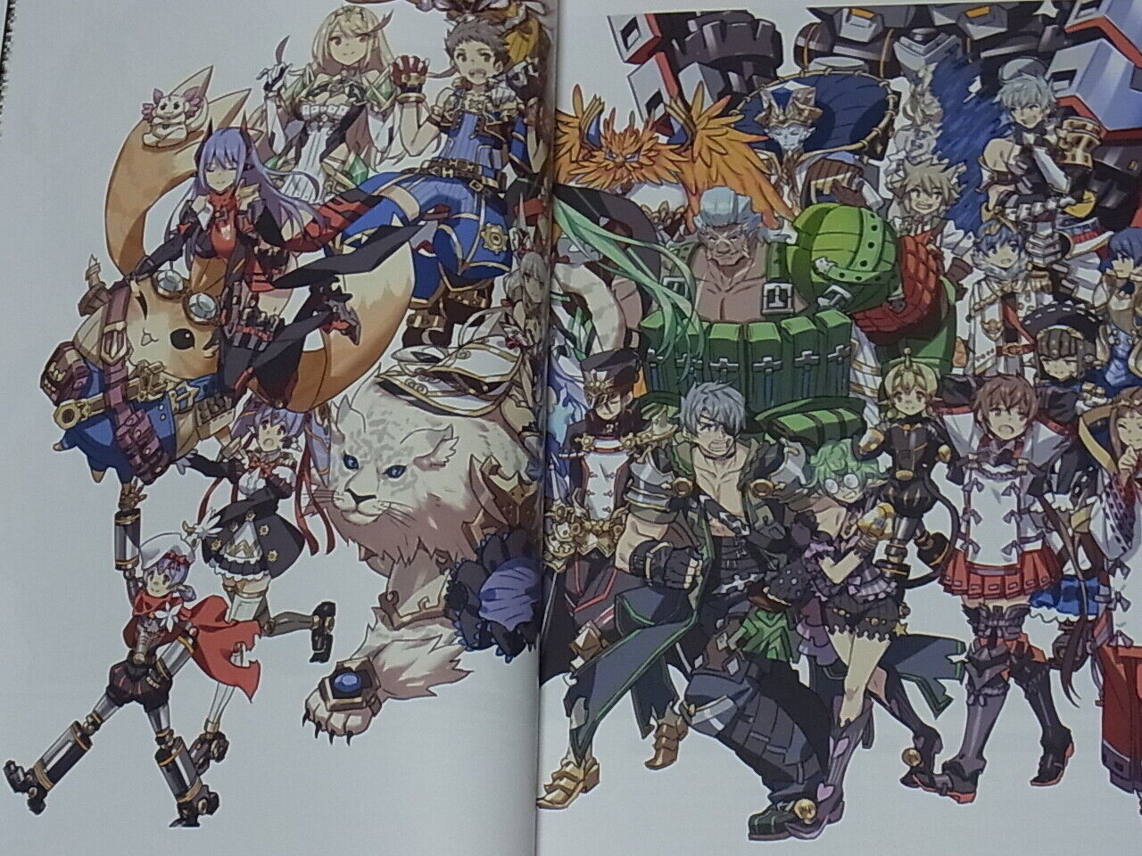 XENOBLADE2 OFFICIAL ART WORKS ALST RECORD 352page 