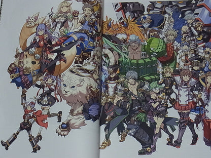 XENOBLADE2 OFFICIAL ART WORKS ALST RECORD 352page 