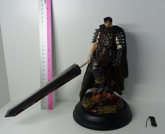 Art of War Berserk Lost Children Guts Black Swordsman Figure with Serial Plate 