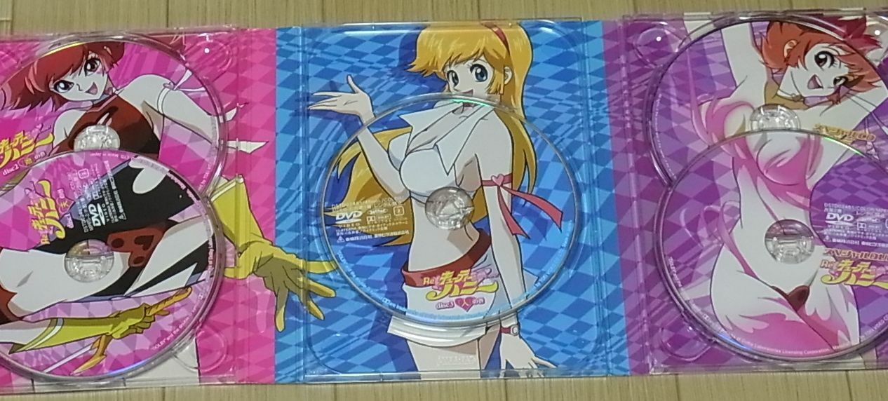 Re CUTIE HONEY Complete DVD Box & MICROMAN Figure Set 