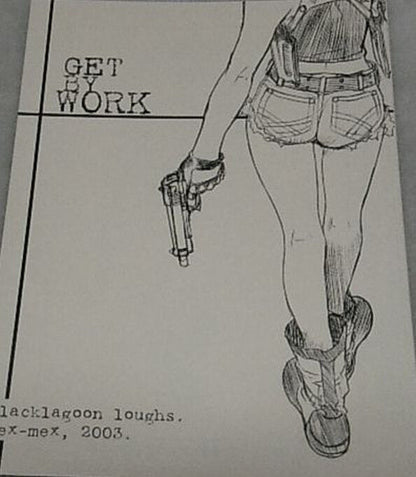 Rei Hiroe BLACK LAGOON Author's Art Doujinshi GET BY WORK 