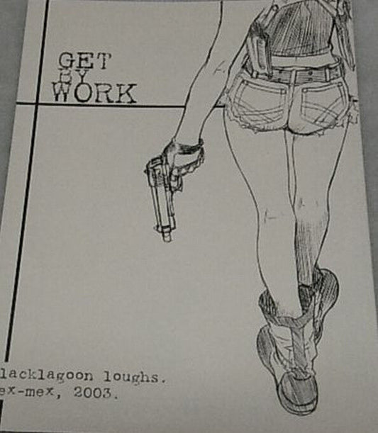 Rei Hiroe BLACK LAGOON Author's Art Doujinshi GET BY WORK 