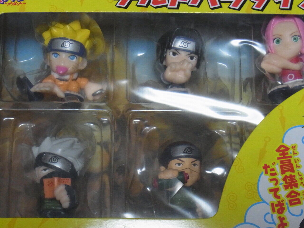 NARUTO Paradise 5 Characters Mini Figure Set 