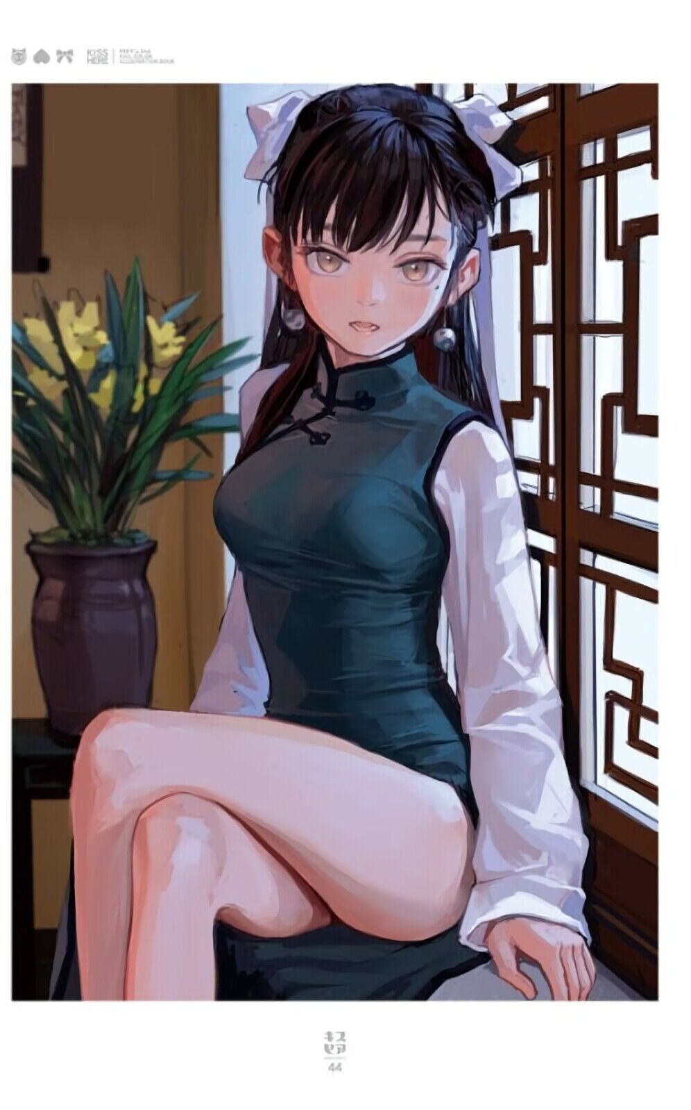 FKEY Original Color Illustration Art Book KISS HERE 