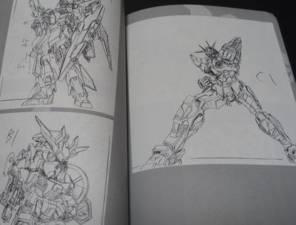 Masami Obari Animation Gundam Build Fighters Key Frame Art Book Rakugaki Damashi 