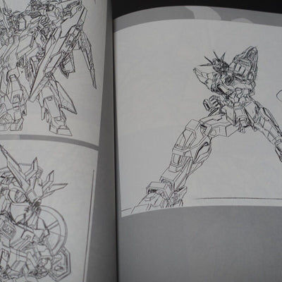 Masami Obari Animation Gundam Build Fighters Key Frame Art Book Rakugaki Damashi 