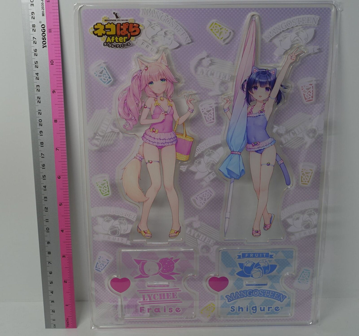 Nekopara After Acrylic Stand Figure Set Fraise & Shigure C100 