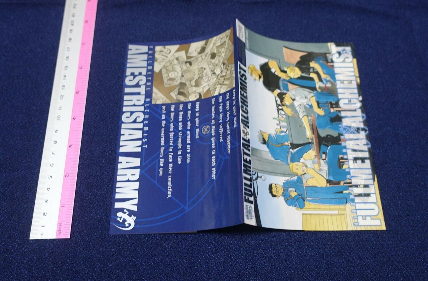 Fullmetal Alchemist AMESTRISIAN ARMY Book Cover 