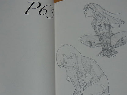 Kengo Saito Little Witch Academia & Idol Master Chihaya Fan Art Book SAITO KENGO 