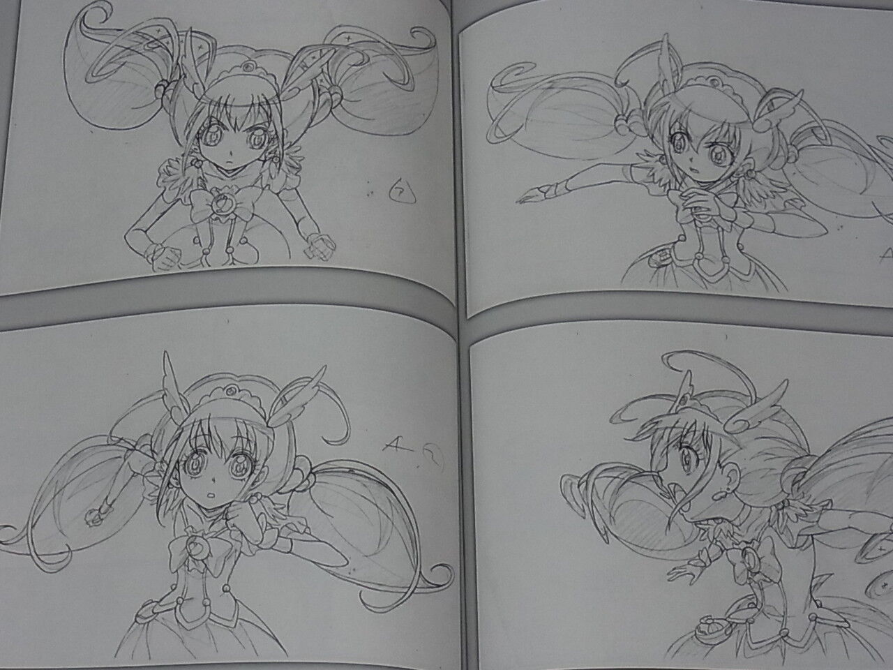 Precure The Movie Version Key Frame Art Work Doujinshi SMILE PRECURE 