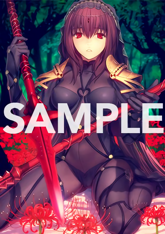 Type-Moon Fate Grand Order FGO B2 Size Tapestry No.83 Sc?thach 