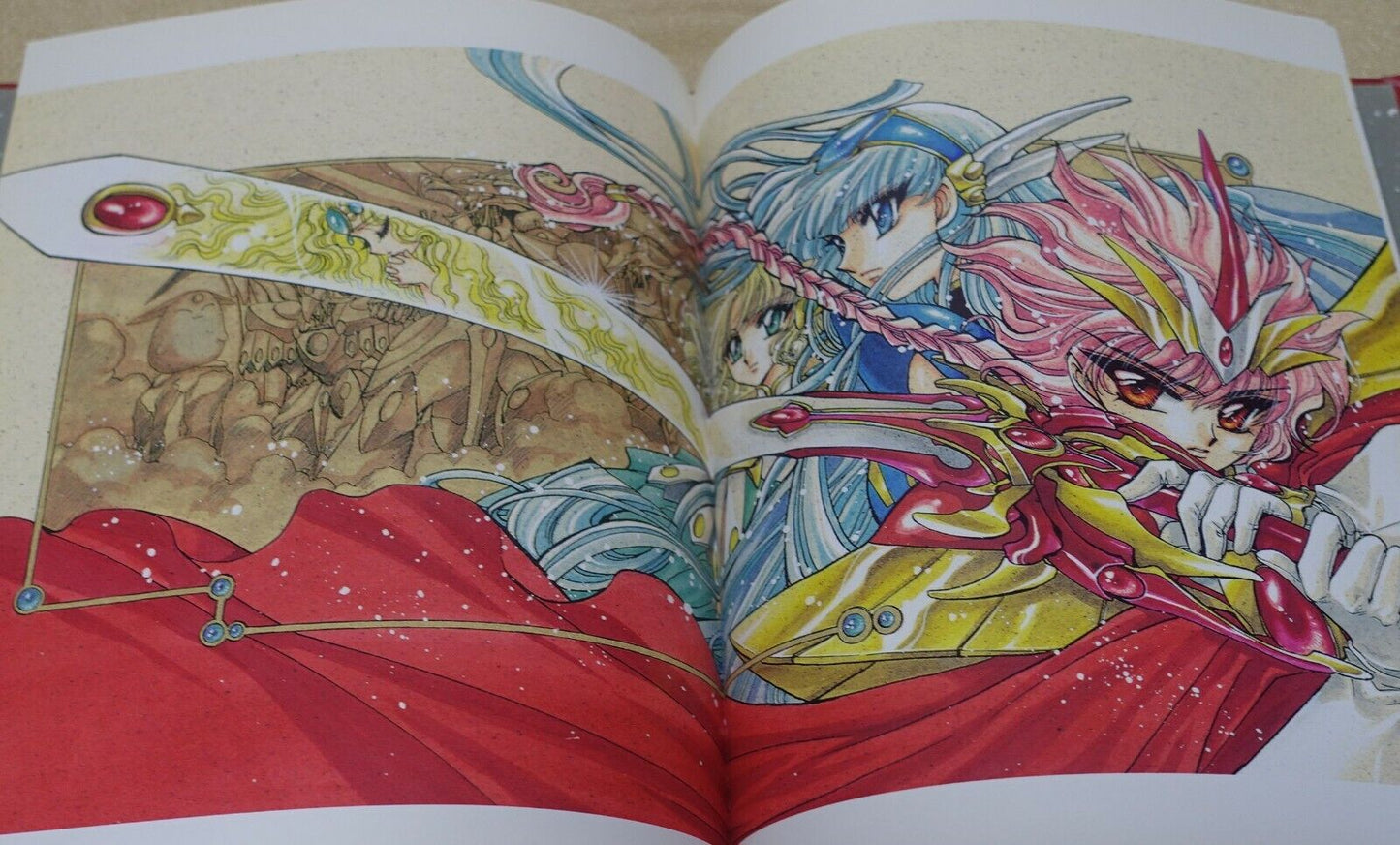 CLAMP Magic Knight Rayearth2 Illustrations Collection Art Book 
