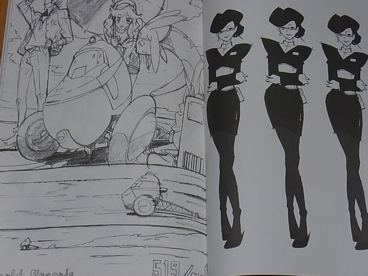 Space Dandy Animation Staff Illustration Doujinshi nonstyle dandy 