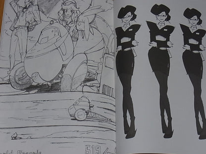 Space Dandy Animation Staff Illustration Doujinshi nonstyle dandy 