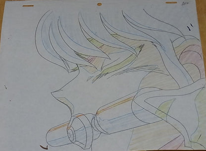 Cel & Raw Key Frame Art B'T-X Teppei Takamiya F Japanese Animation 
