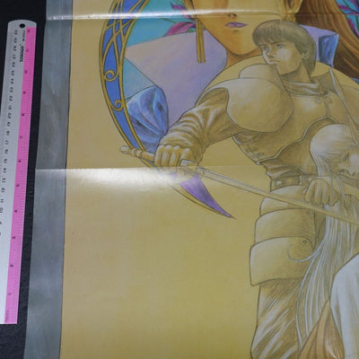 Yutaka Izubuchi Record of Lodoss War Art Poster 