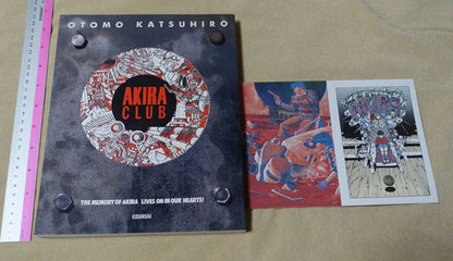 OTOMO KATSUHIRO ART BOOK AKIRA CLUB 
