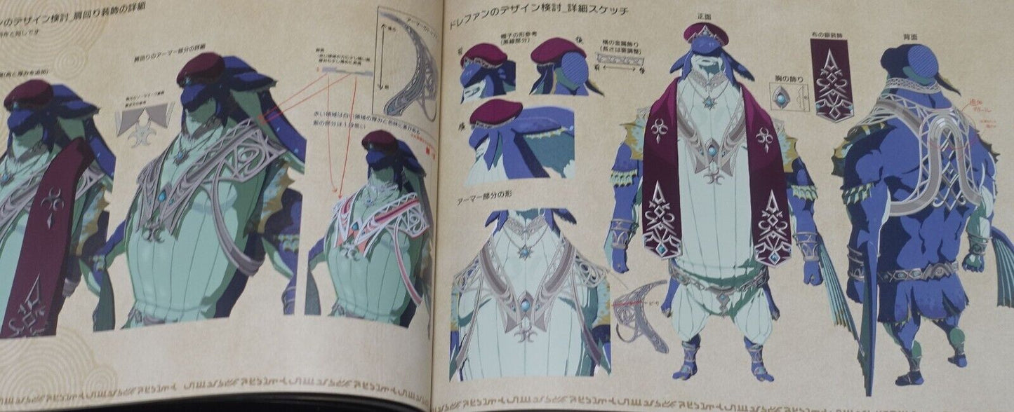 The Legend of Zelda Tears of the Kingdom ART BOOK 
