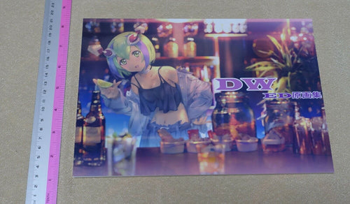 Animation Dimension W Ending Key Frame Art Work Book 