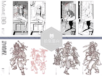 KRENZ How to Drawing Art Book 82page with Artist Autograph 