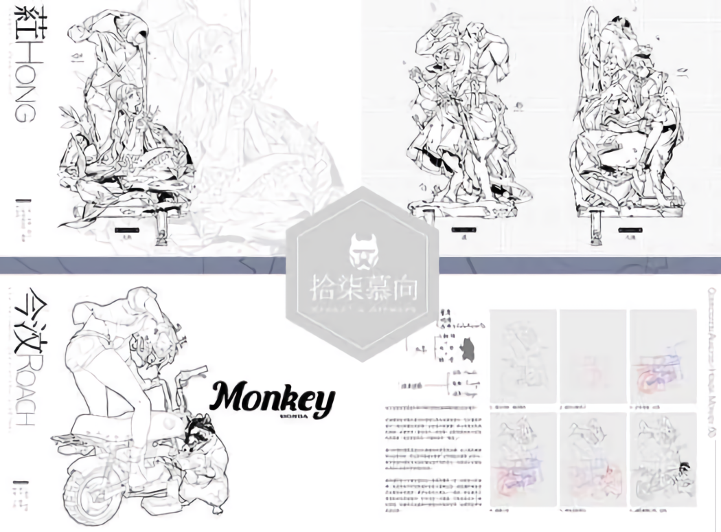 KRENZ How to Drawing Art Book 82page with Artist Autograph 