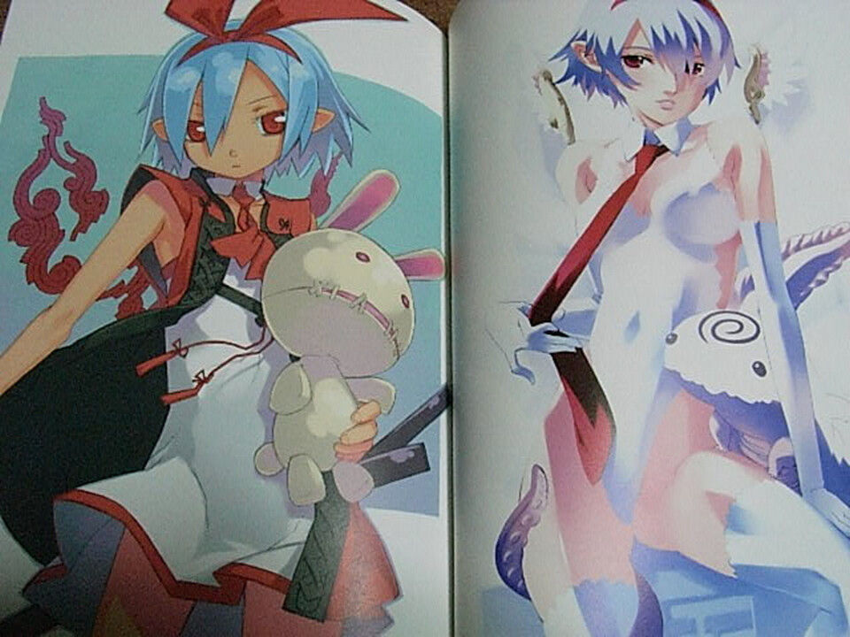 TAKEHITO HARADA Color Art book Pleinair Handbook DISGAEA 
