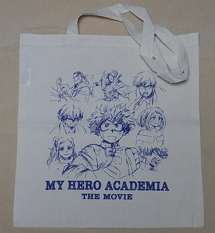 MY HERO ACADEMIA THE MOVIE THEATER EXCLUSIVE TOTE BAG 