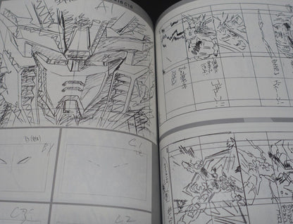Masami Obari Animation Gundam Build Fighters Try Key Frame Art Book 
