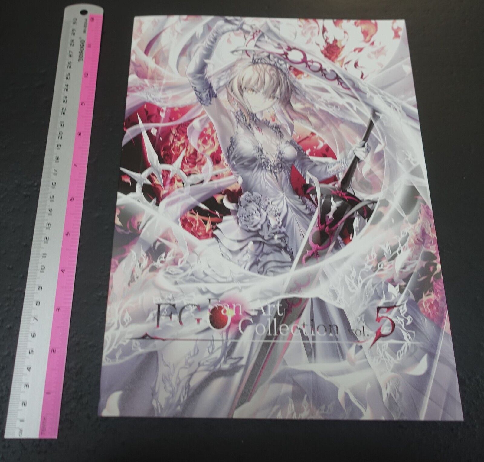 Kousaki GH.K Fate FGO Grand Order Art Book Fan Art Book5 & 51x72 cm tapestry 