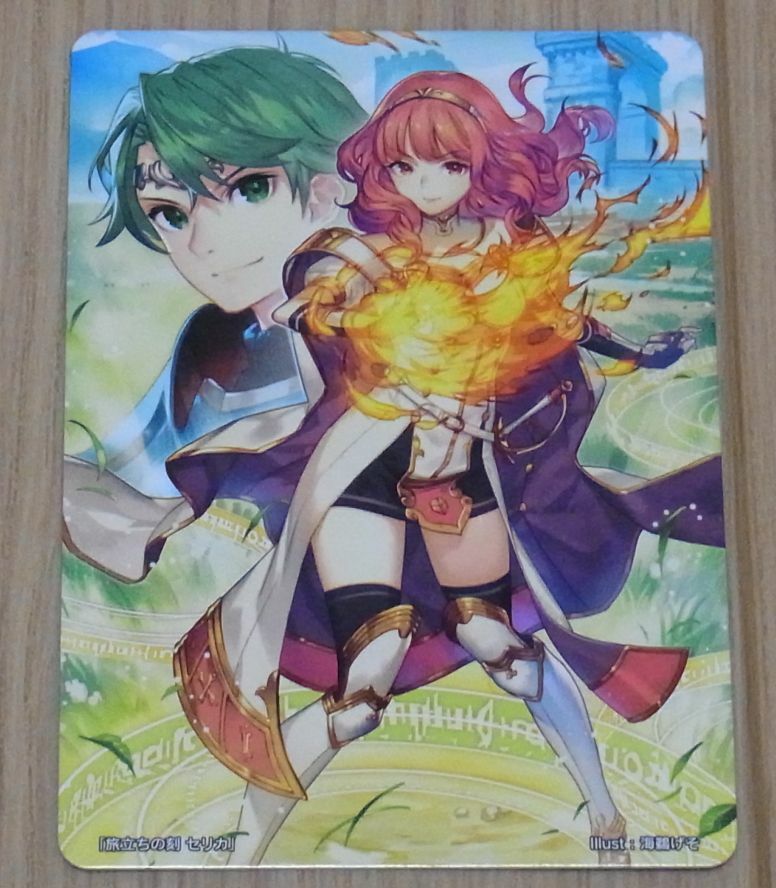 TCG Fire Emblem 0 Cipher Marker Card Celica 2019 Cipher 