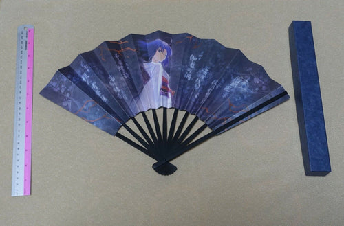 ufotable Kara no Kyoukai the Garden of Sinners Japanese Hand Fan Shiki Ryogi 