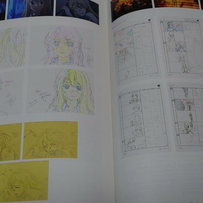 Your Lie in April Animation Product Note Setting Key Frame Art Story Board 