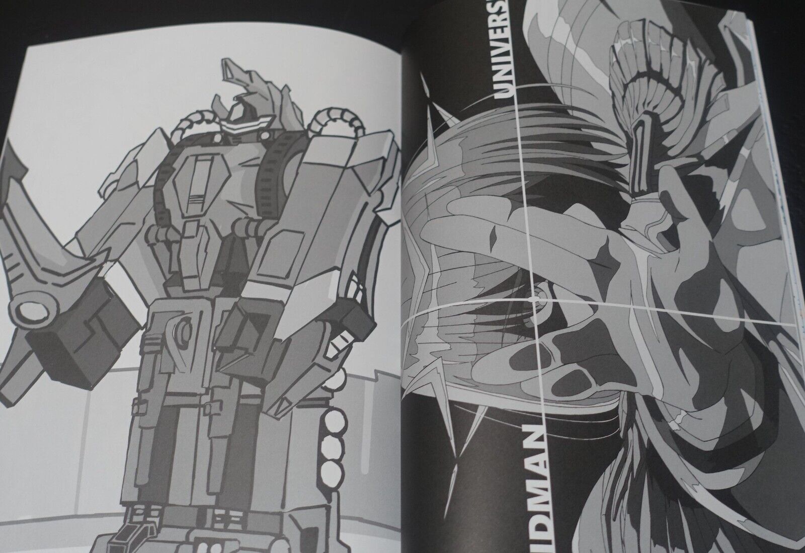 TSUBURAYA GRIDMAN UNIVERSE Animation Staff Illustration Art Book 