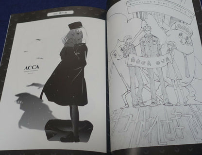 Animation ACCA 13-Territory Inspection Dept. Creators Art Book & Art Card 