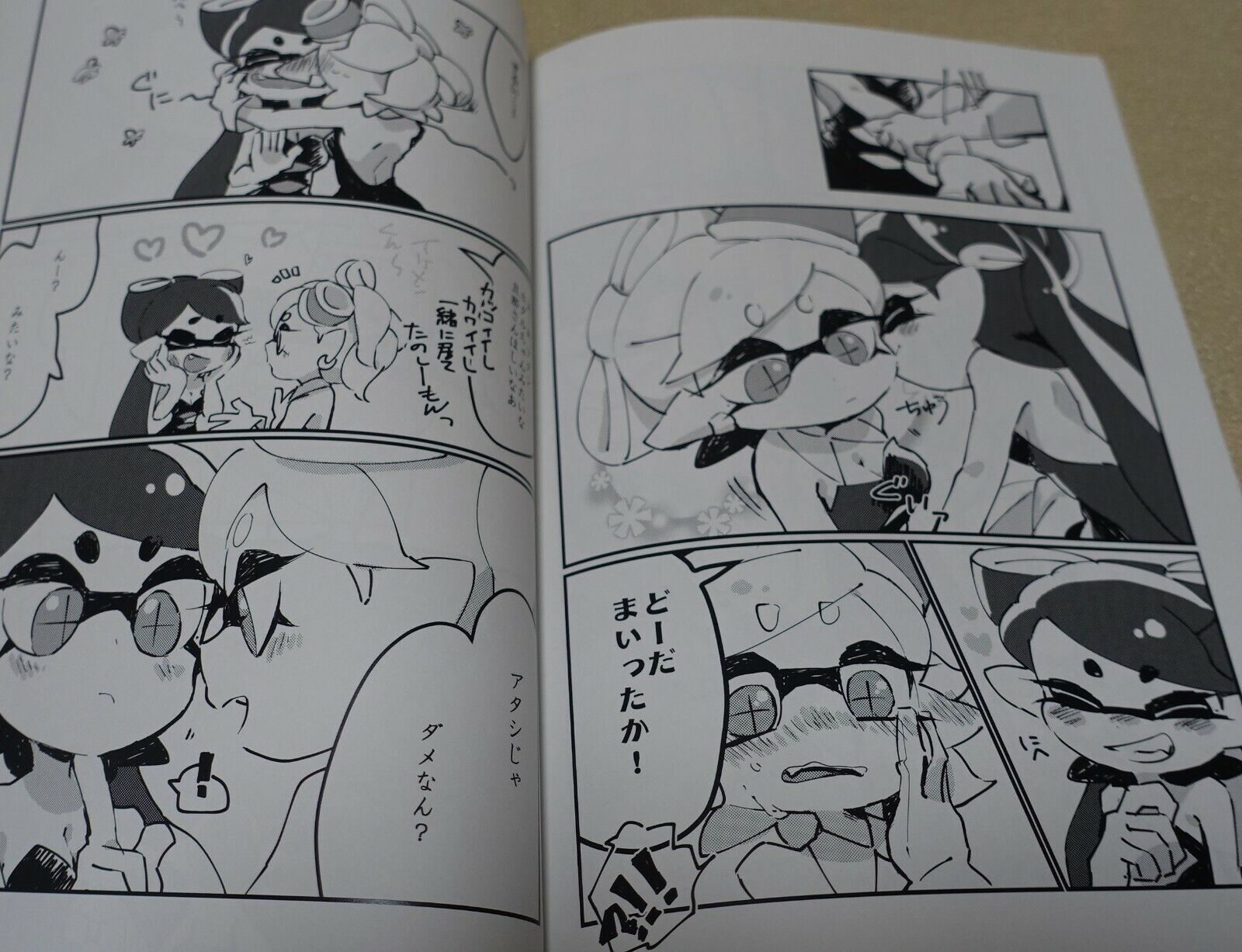 Shato Sha Splatoon Squid Sisters Fan Made Comic Kimiiro ni Somaru 