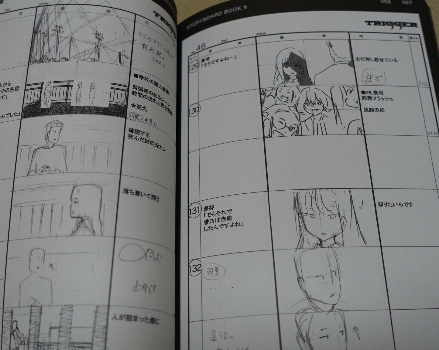 SSSS.DYNAZENON STORY BOARD ART BOOK Vol.9 GRIDMAN STORYBOARD 