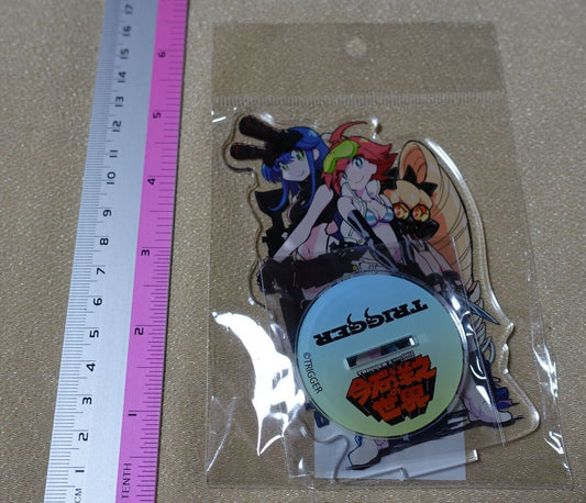 World of Hiroyuki Imaishi Expo Acrylic Stand Figure TRIGGER GIRLS 