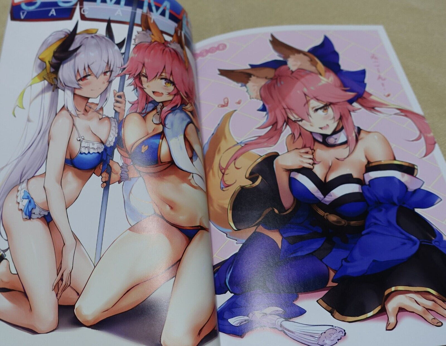 HO2 HAONI Fate FGO BB & Sakura etc Color Fan Art Book FGO CHANNEL 